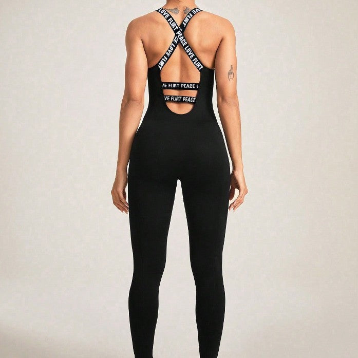 Seamless Camisole Jumpsuit High Elastic Tight