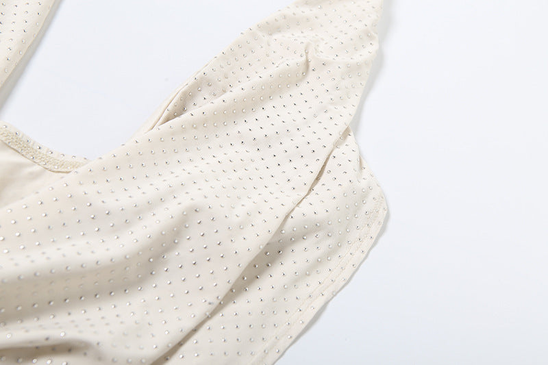 Sexy Halter Low-cut Backless Slim Fit Sheath Dress