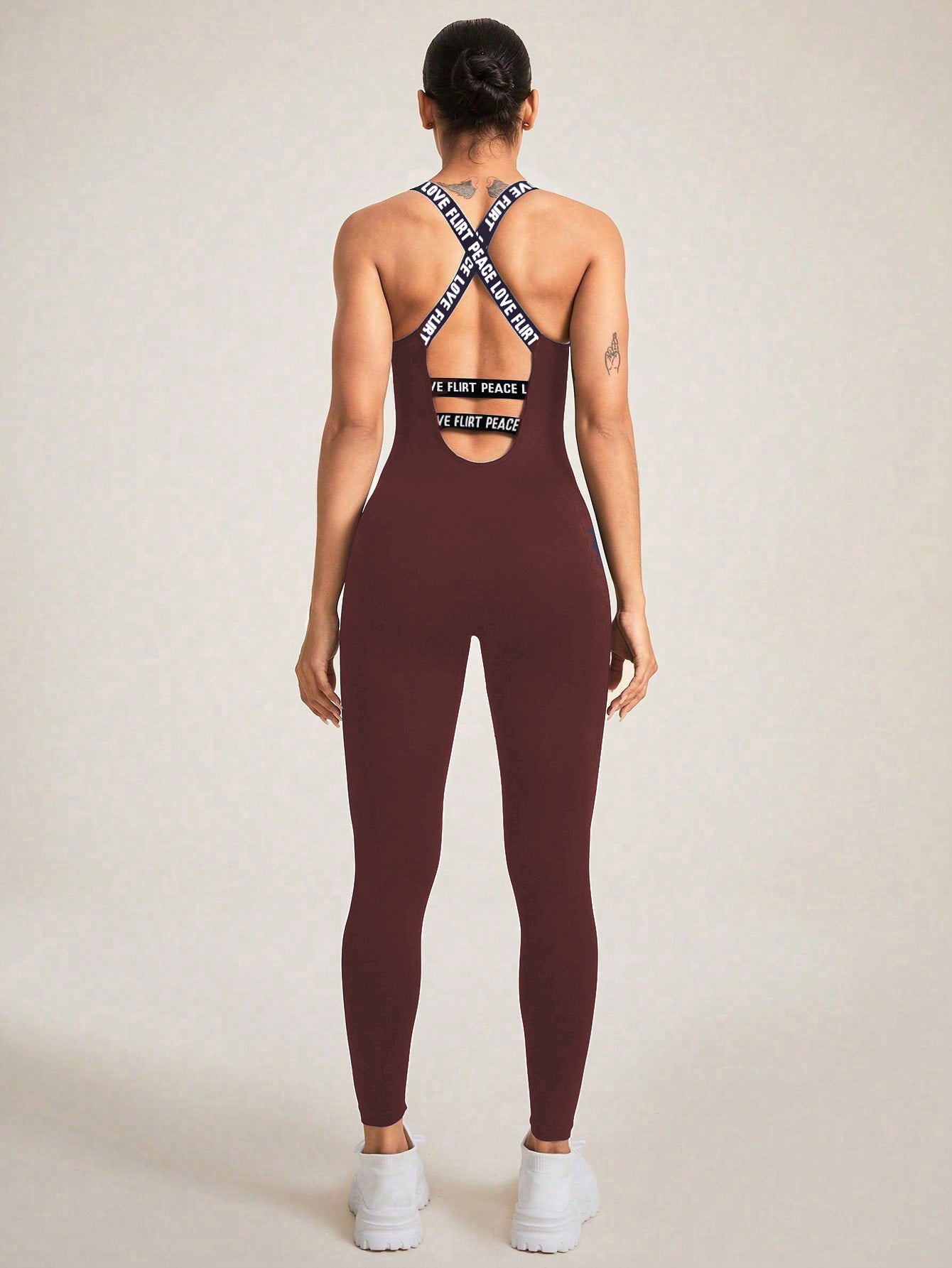 Seamless Camisole Jumpsuit High Elastic Tight