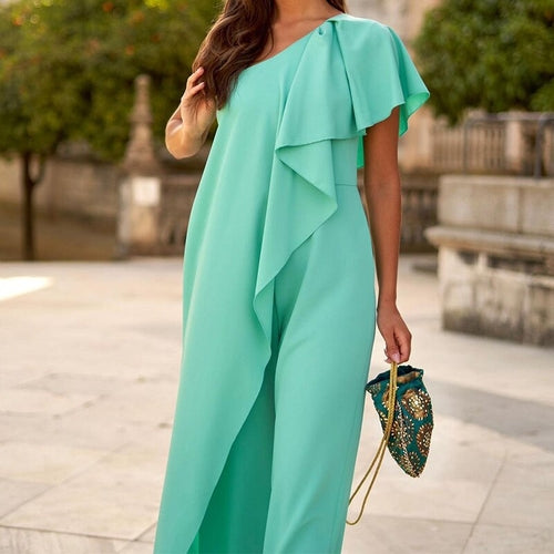 Casual Straight Playsuit Overalls