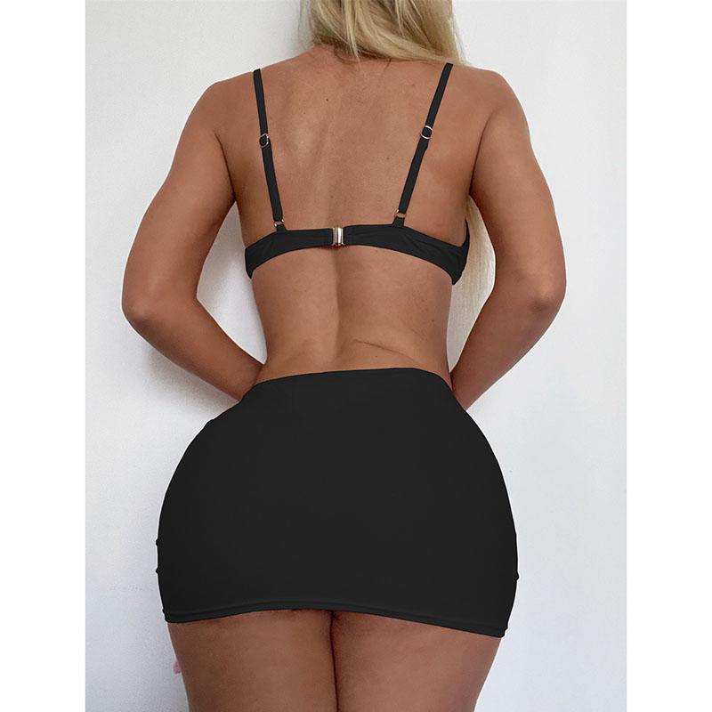 Sexy Three Pieces Swimsuits Bikini