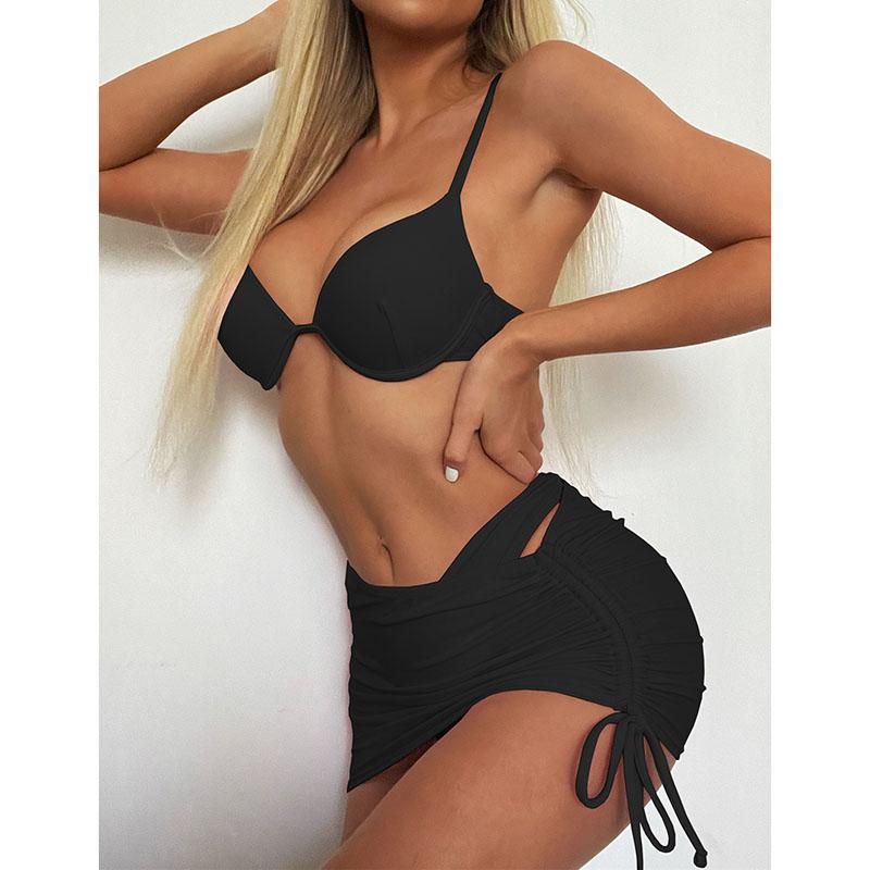 Sexy Three Pieces Swimsuits Bikini