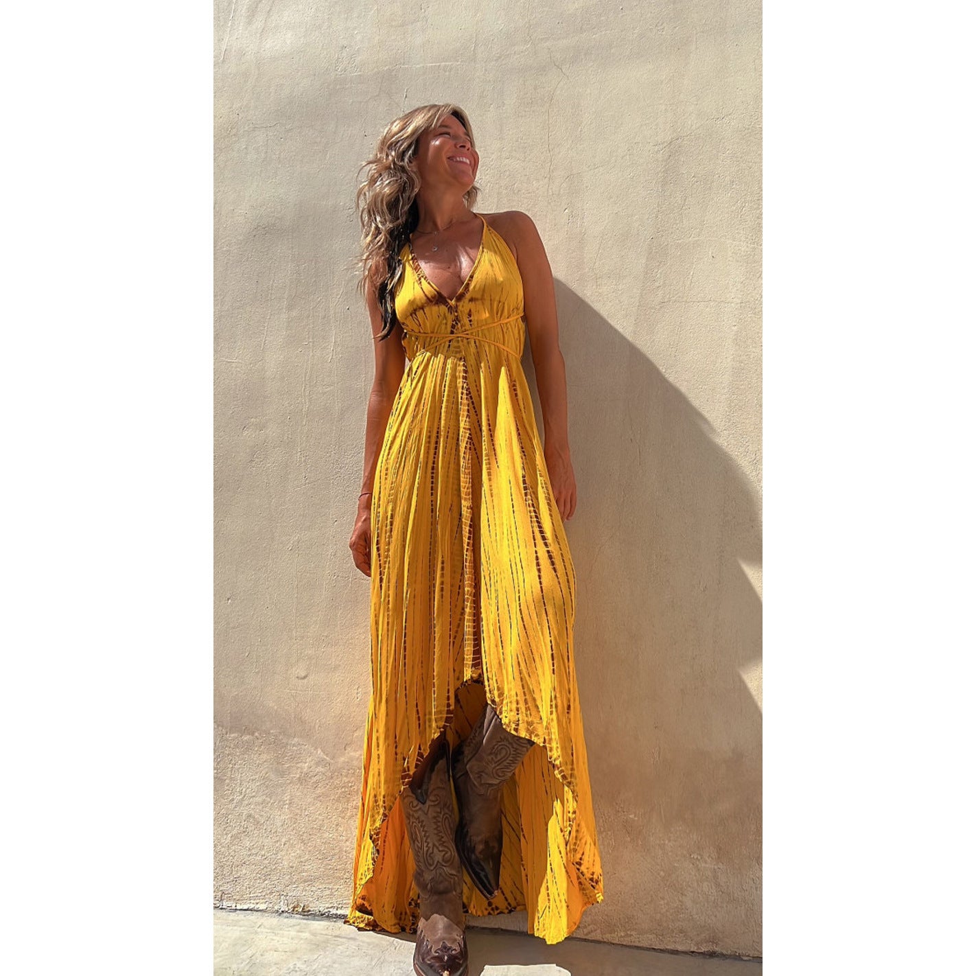 Women's Fashion Suspenders Casual Dress