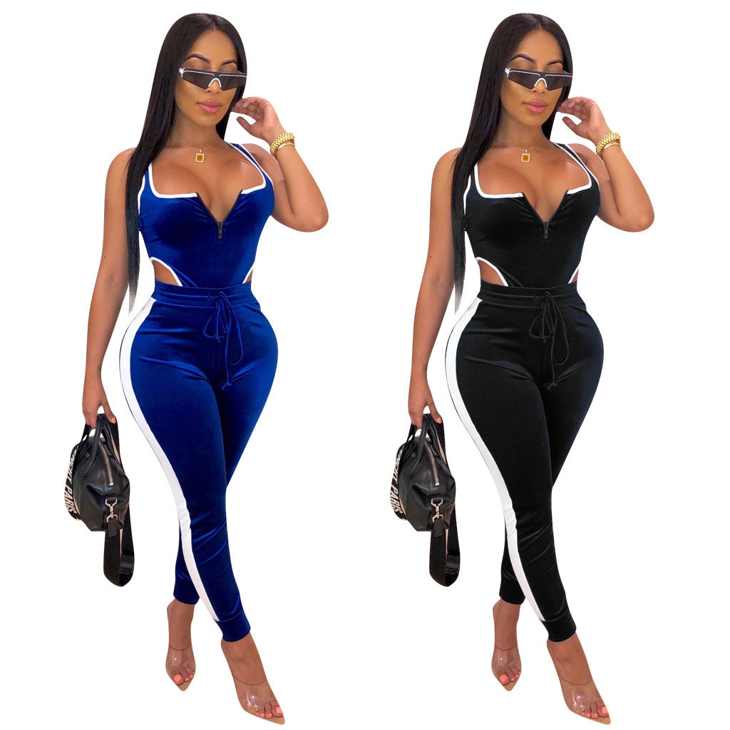 Plush sexy Jumpsuit